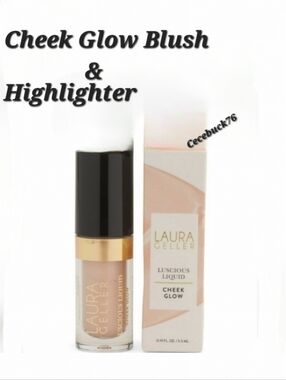 🌺 Laura Geller Cheek Glow Liquid Highlighter And Blush
